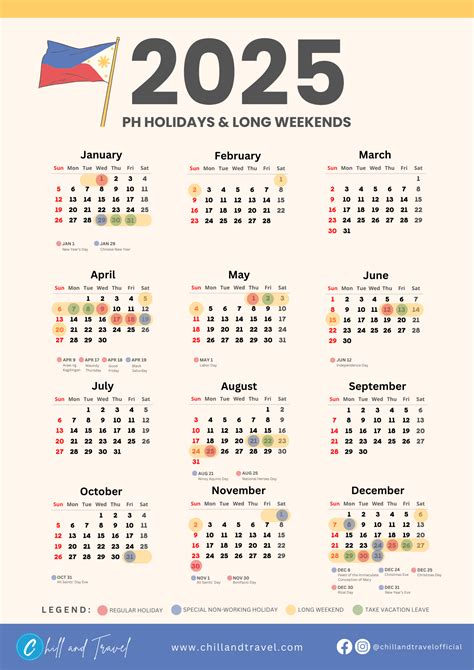 2025 holidays philippines official gazette printable|2025 Public Holidays in the Philippines.